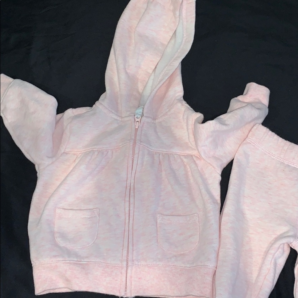 Pink Carters Sweatsuit